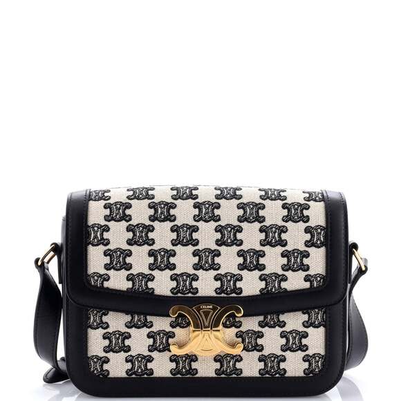 Celine Triomphe Shoulder Bag Canvas #184721C23B - Picture 1 of 9